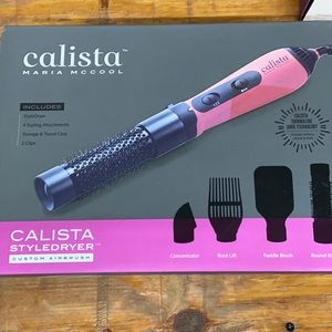 Calista style dryer in the box all the attachments